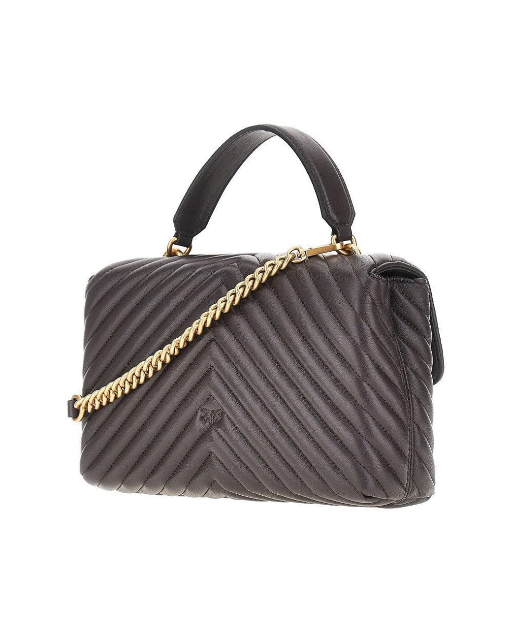 Pinko Multicolor Classic Love Lady Puff Bag