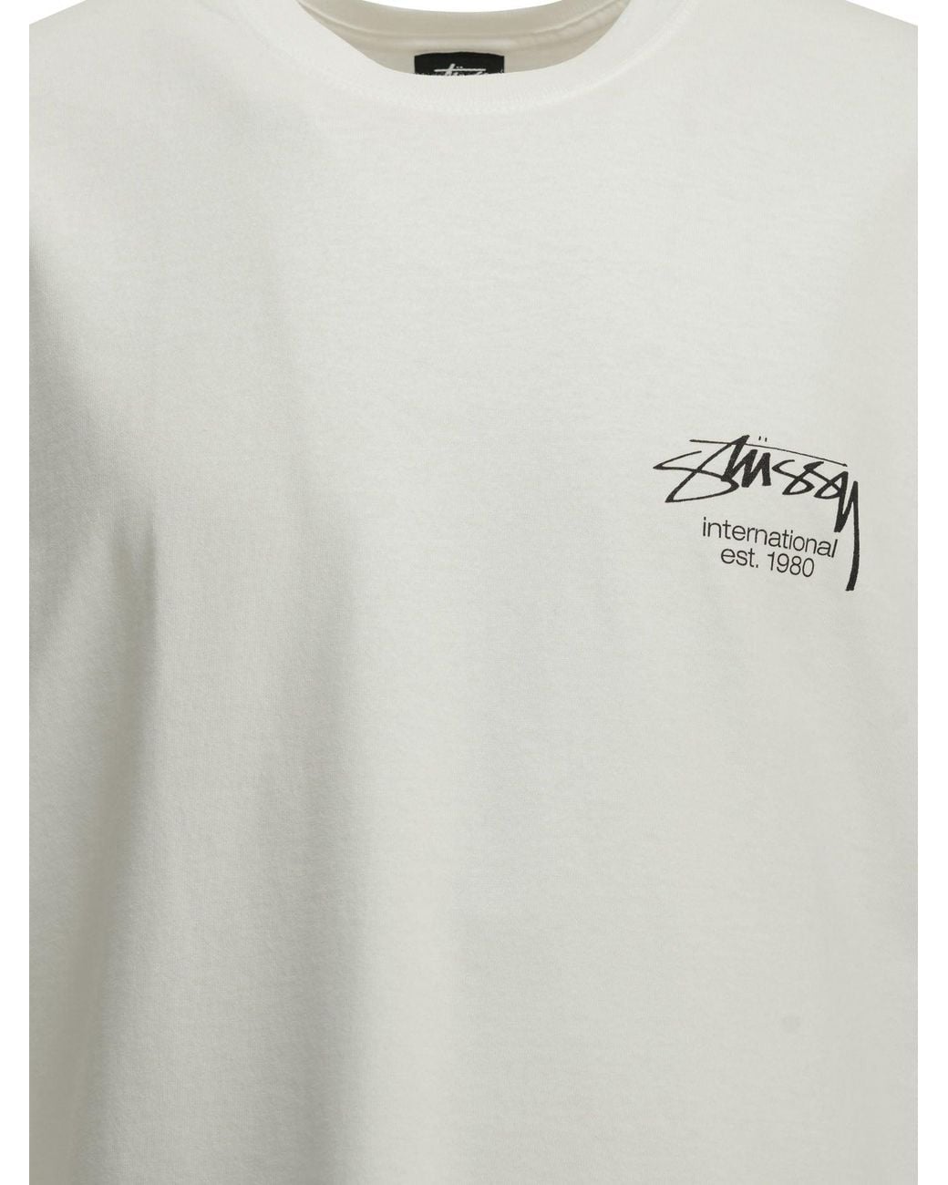 Stussy White T-Shirt for men