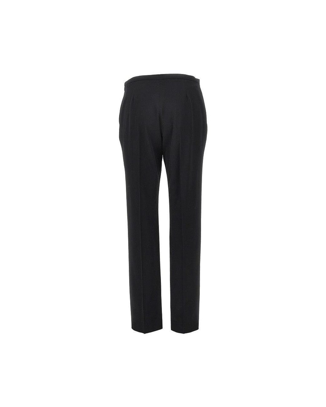 The Row Black 'Cyril' Twill Pants