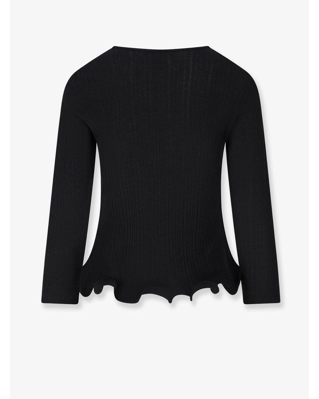 Fendi Black Wool Sweater