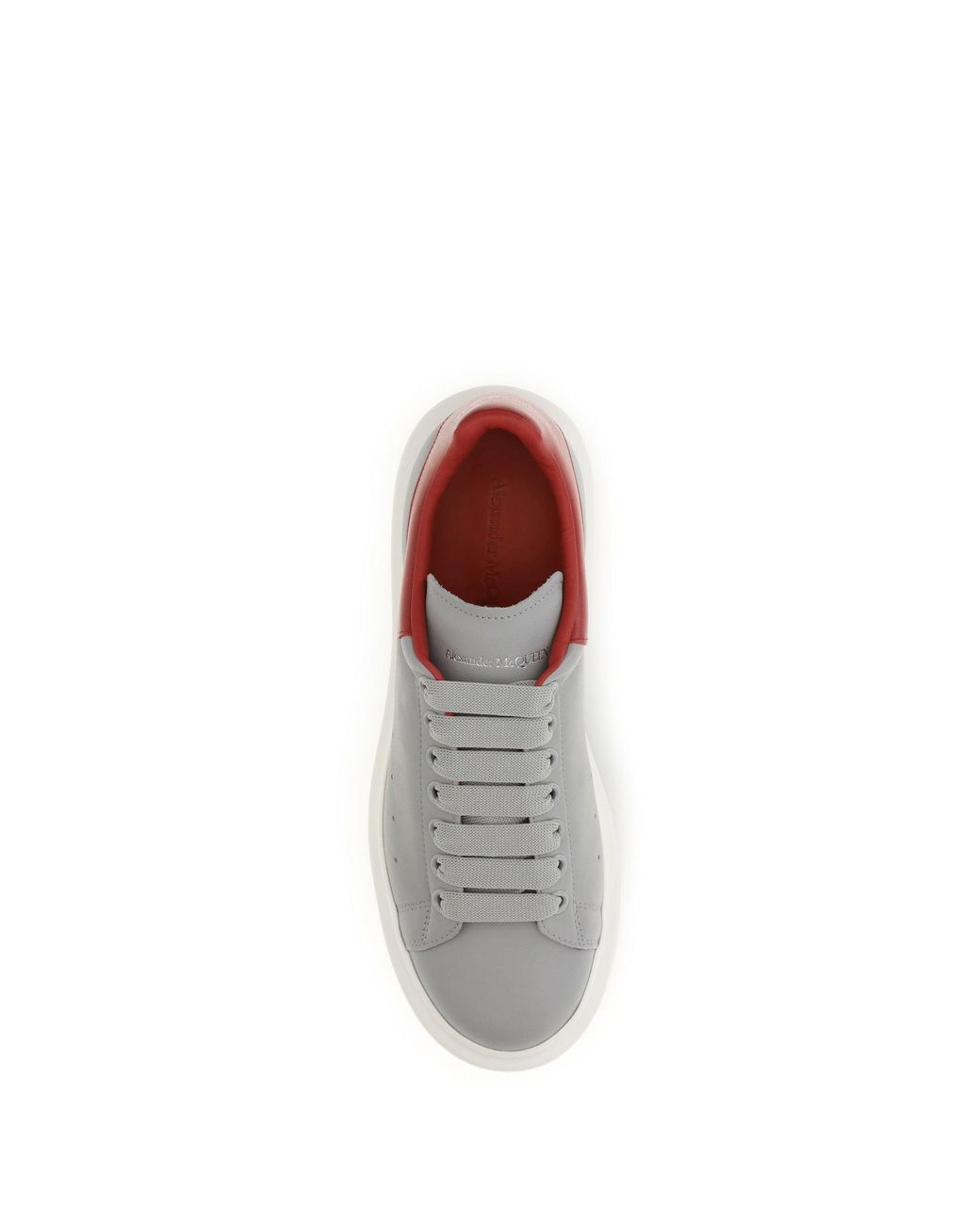 McQueen White Leather Sneakers for men