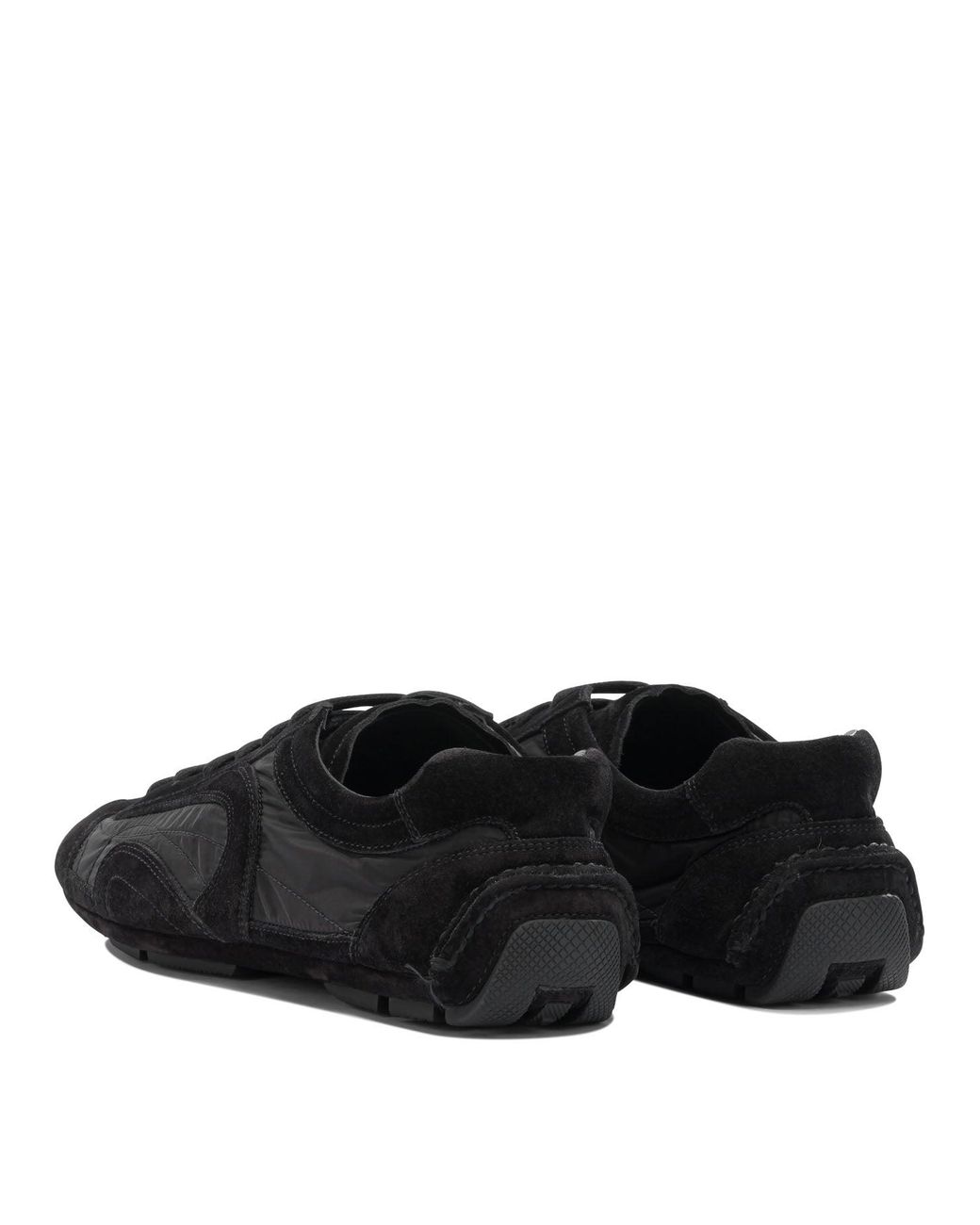 Prada Black "Monte Carlo" Sneakers for men