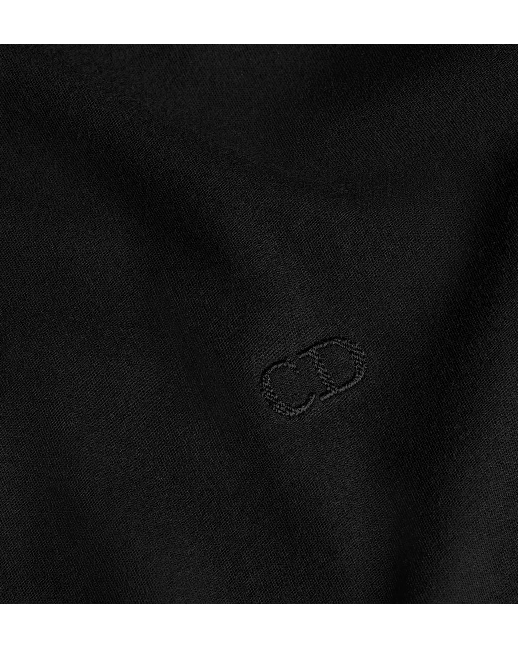 Dior Black "Cd" T-Shirt for men