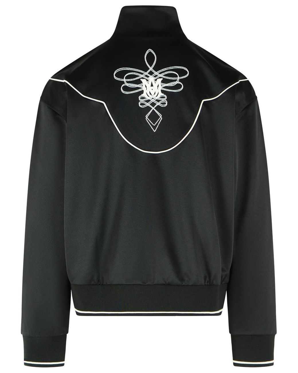 Amiri Black Polyester Knit Jacket for men