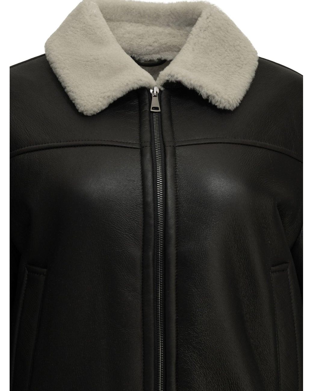 Semler Black Shearling Jacket
