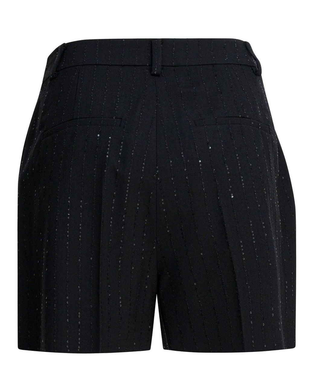 Max Mara Black Wool Shorts