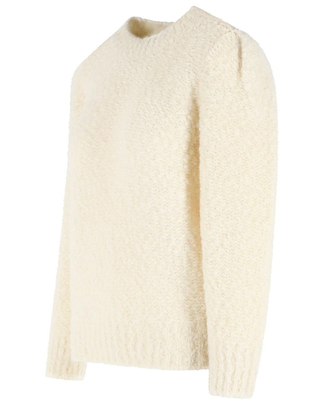 Isabel Marant Natural 'Emma' Ivory Virgin Wool Blend Sweater