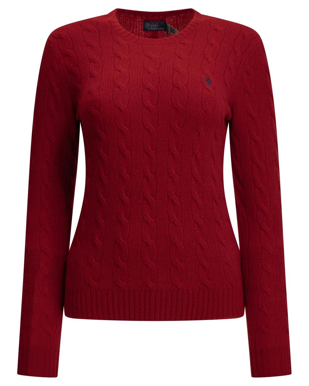 Polo Ralph Lauren Red Crew-Neck Sweater University