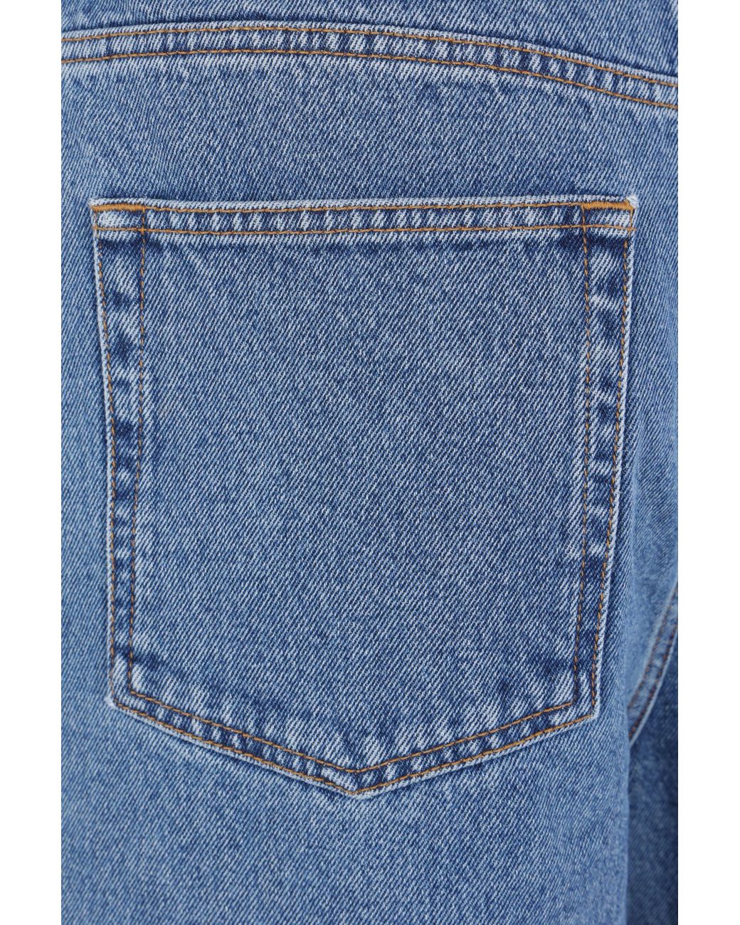 Loewe Blue Anagram Baggy Jeans