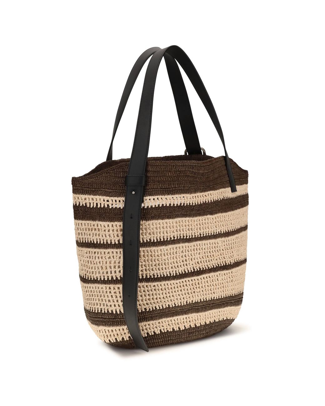 Loewe White Loop Basket Bag for men