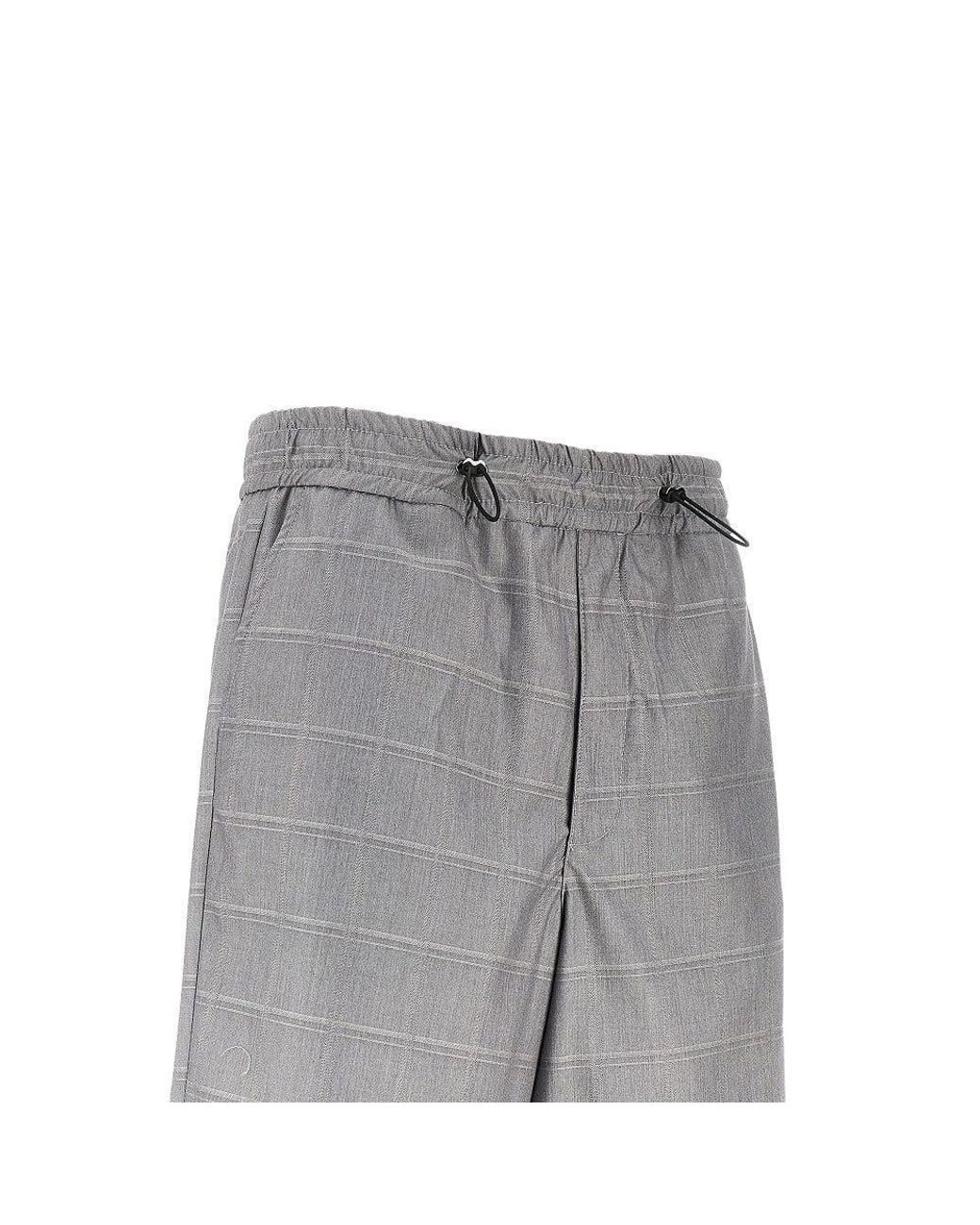 C.9.3 Gray Cotton-Blend Bermuda Shorts for men