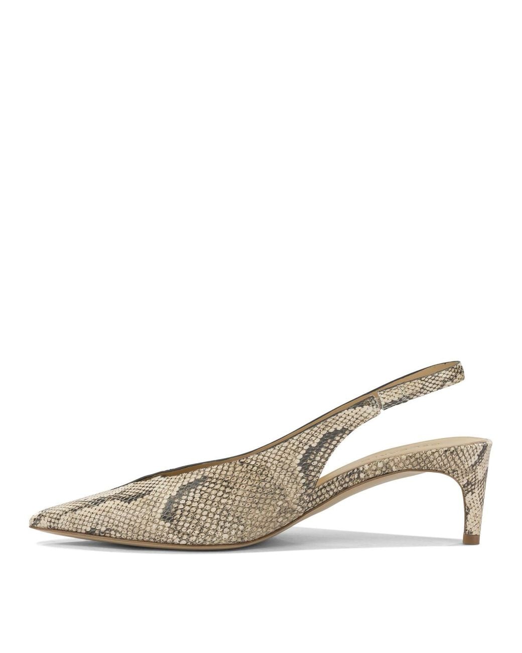 Roberto Del Carlo Metallic Calf Leather Pumps