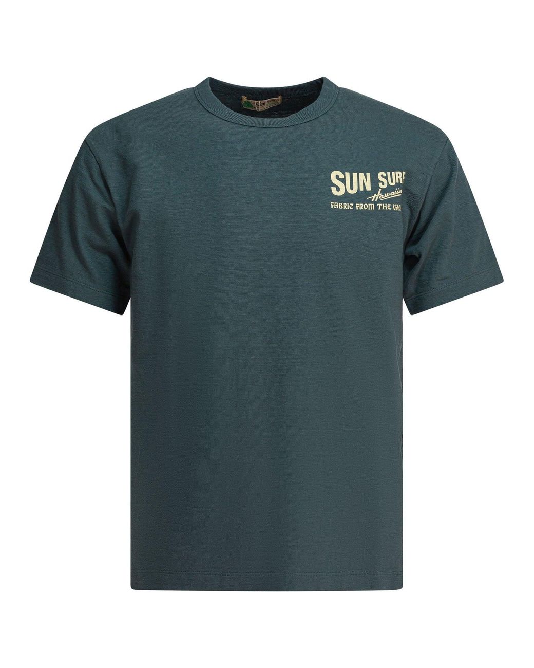 Sun Surf T-shirt With Logo T-shirts Green for men