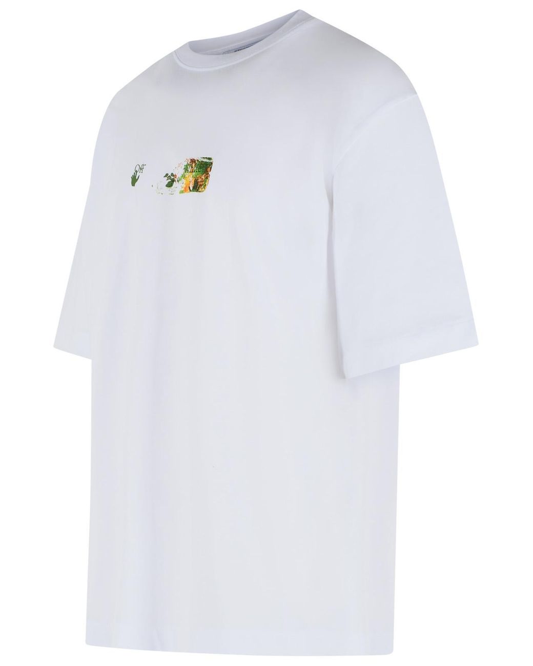 Off-White c/o Virgil Abloh White 'Spices Arrow' Cotton T-Shirt for men