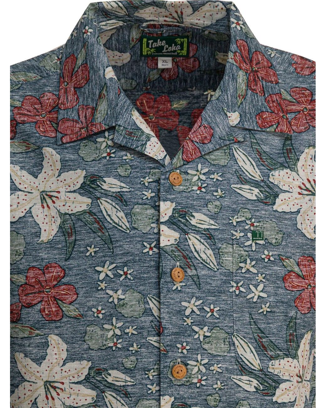 Montbell Gray Shirts Light for men