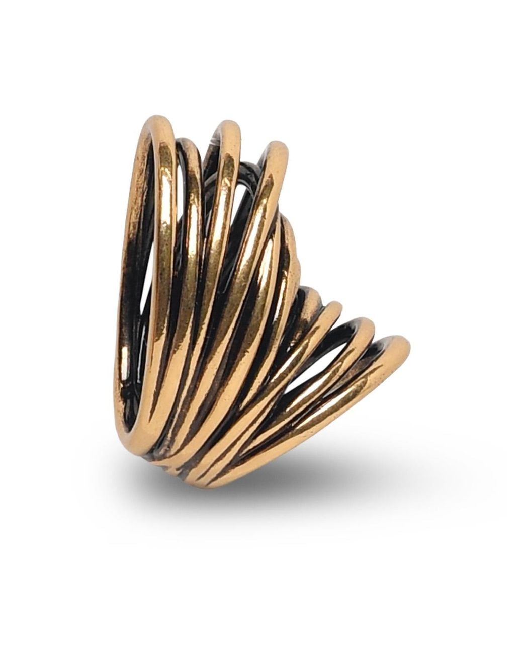 Panconesi Black 'Orbit Ring' Copper Ring