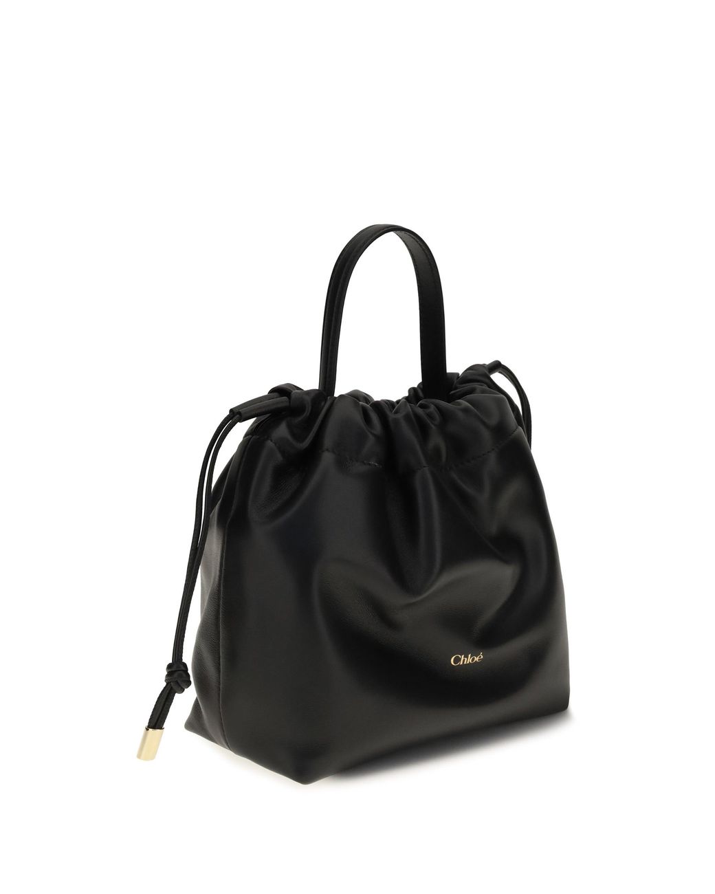 Chloé Black Chloé Icons Leather Chain Shoulder Bag