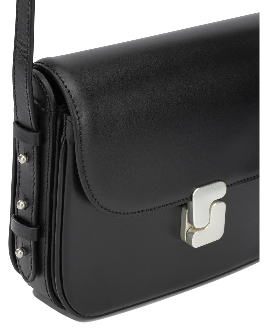Soeur Black "Bellissima" Small Shoulder Bag