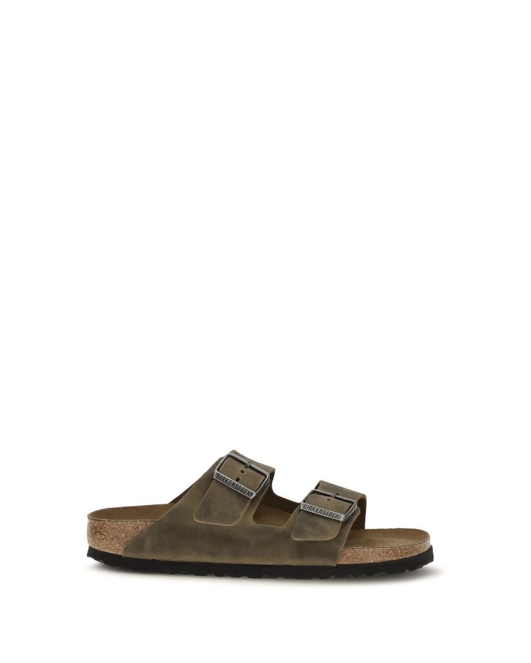 Birkenstock Green Arizona Sandals Khaki