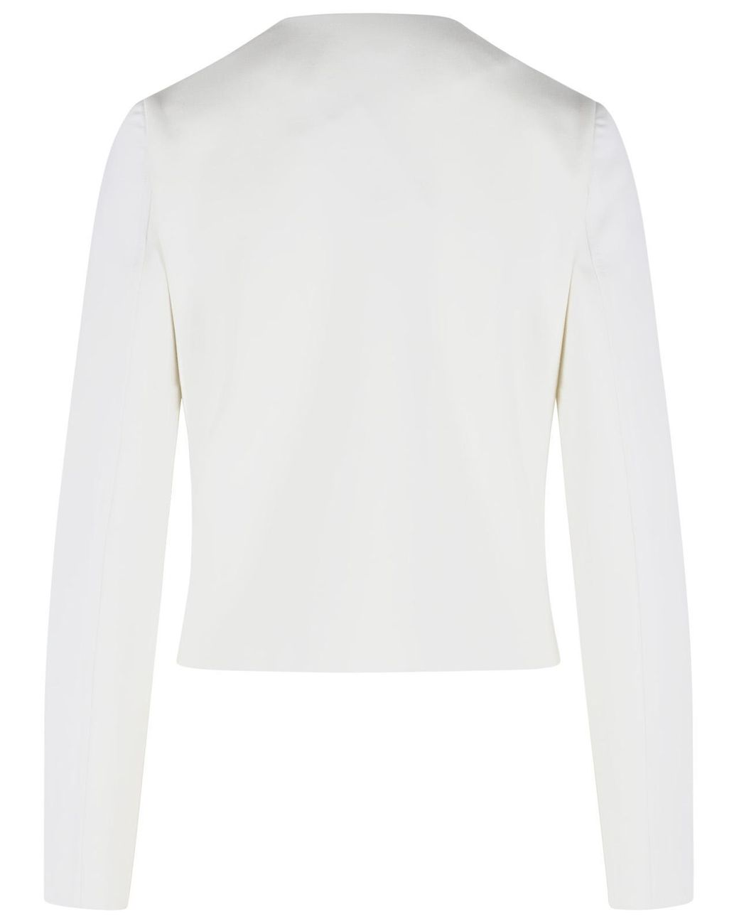 Courreges White Wool Blend Jacket
