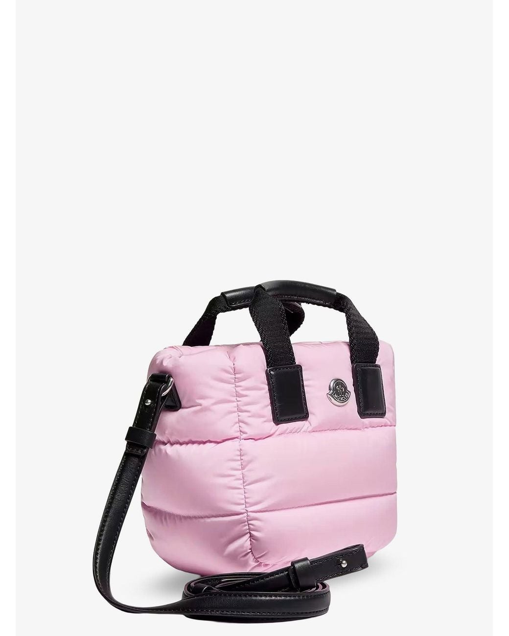 Moncler Pink Caradoc Micro Nylon Shoulder Bag