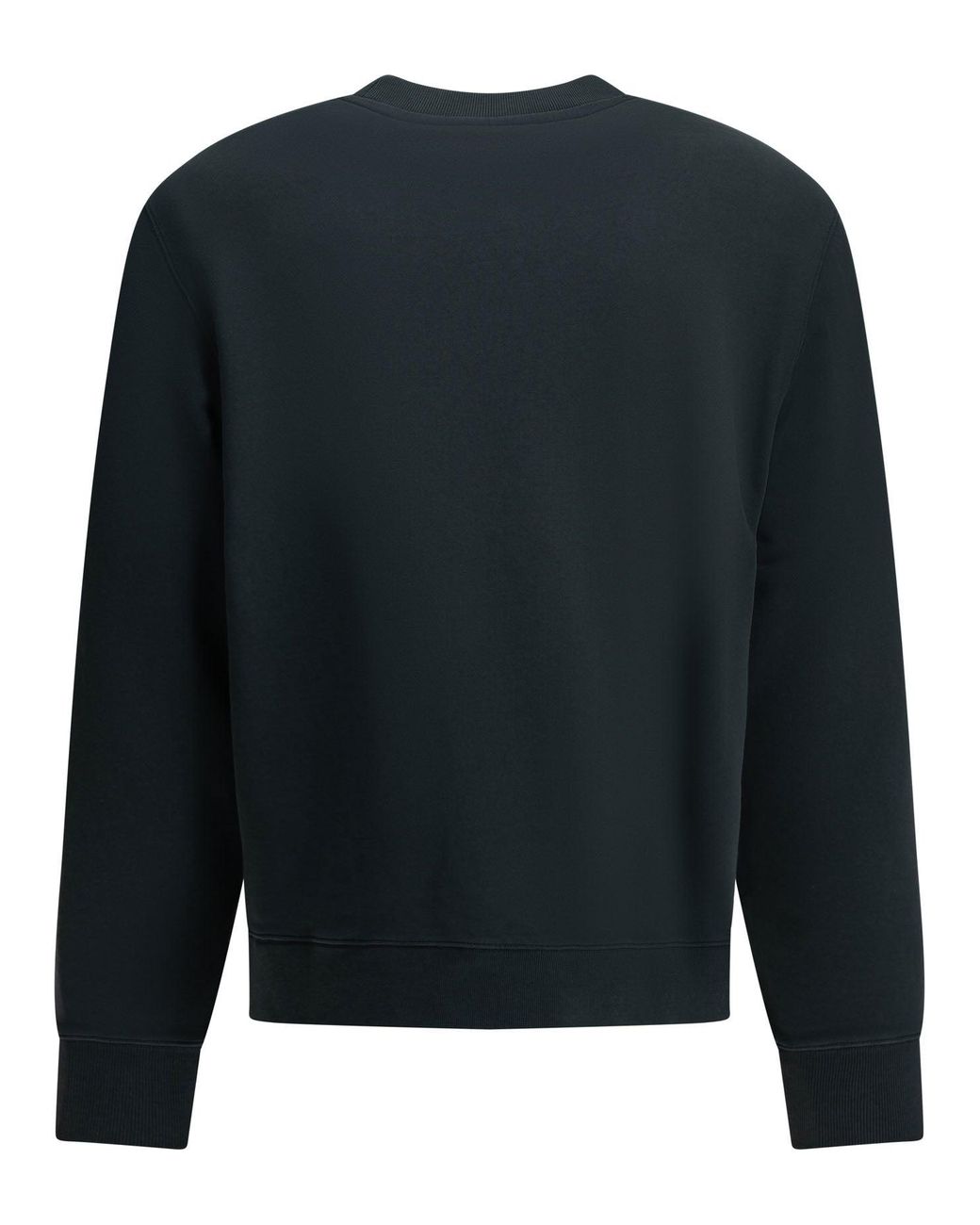 Maison Kitsuné Blue "Fox Head" Crew-Neck Sweatshirt for men
