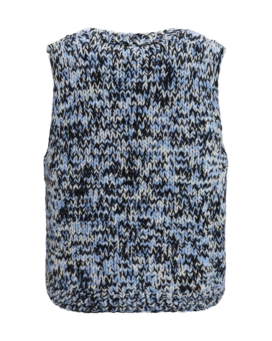 Ganni Red Wool Cherry Vest Glacier Lake