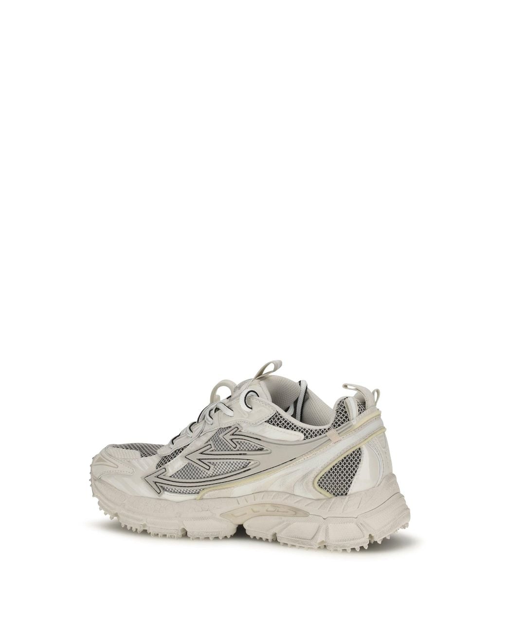 Off-White c/o Virgil Abloh White Be Right Back Worn Out Sneakers