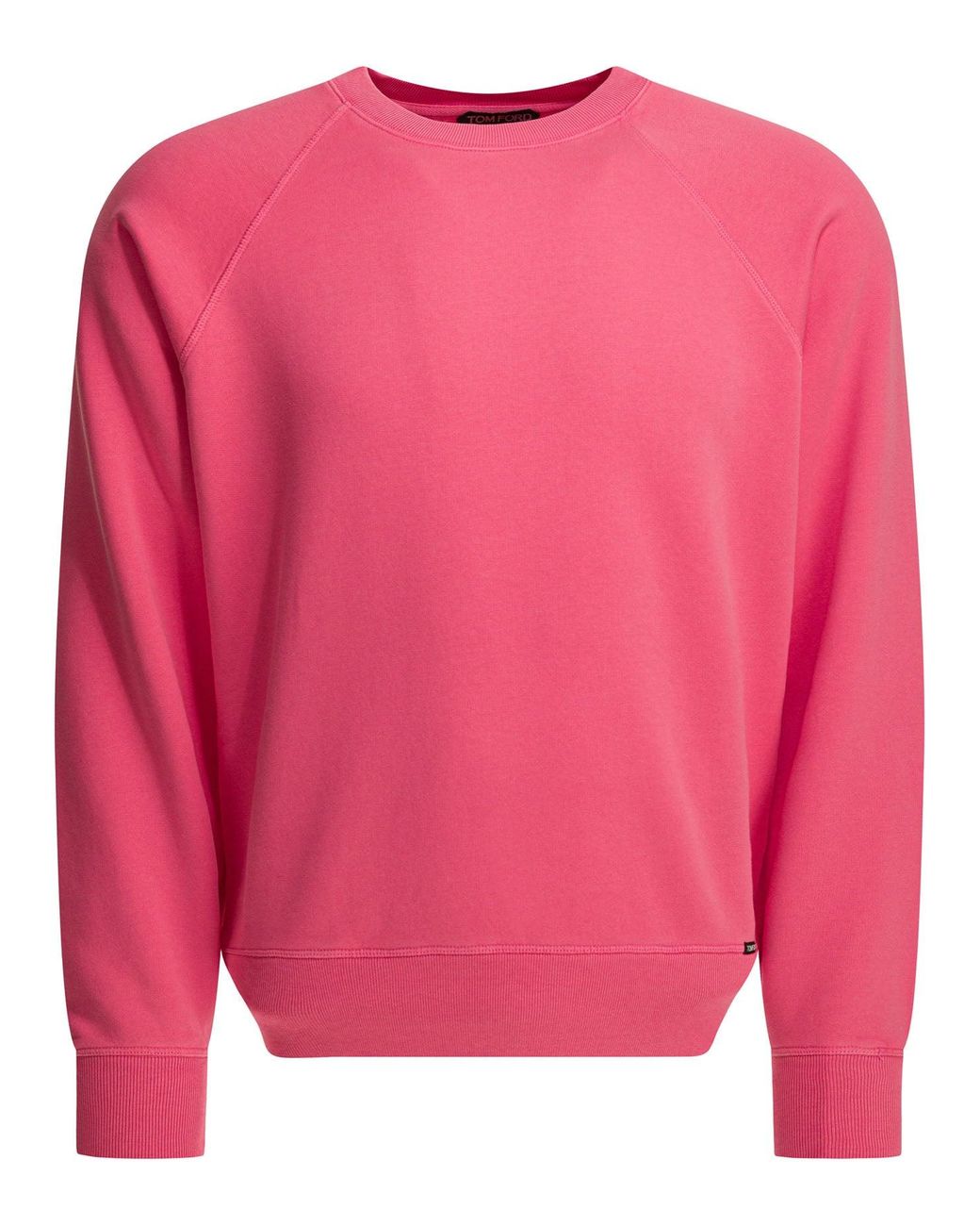 Tom Ford Pink Organic Cotton Sweatshirt for men