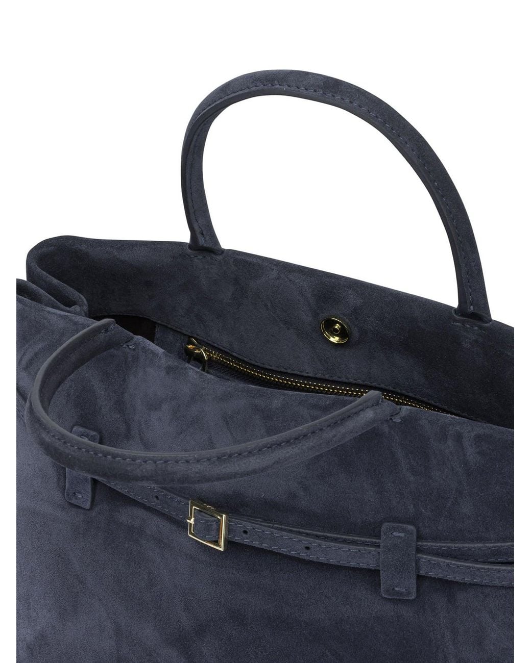 MANU Atelier Blue "Le Cambon 35" Medium Handbag
