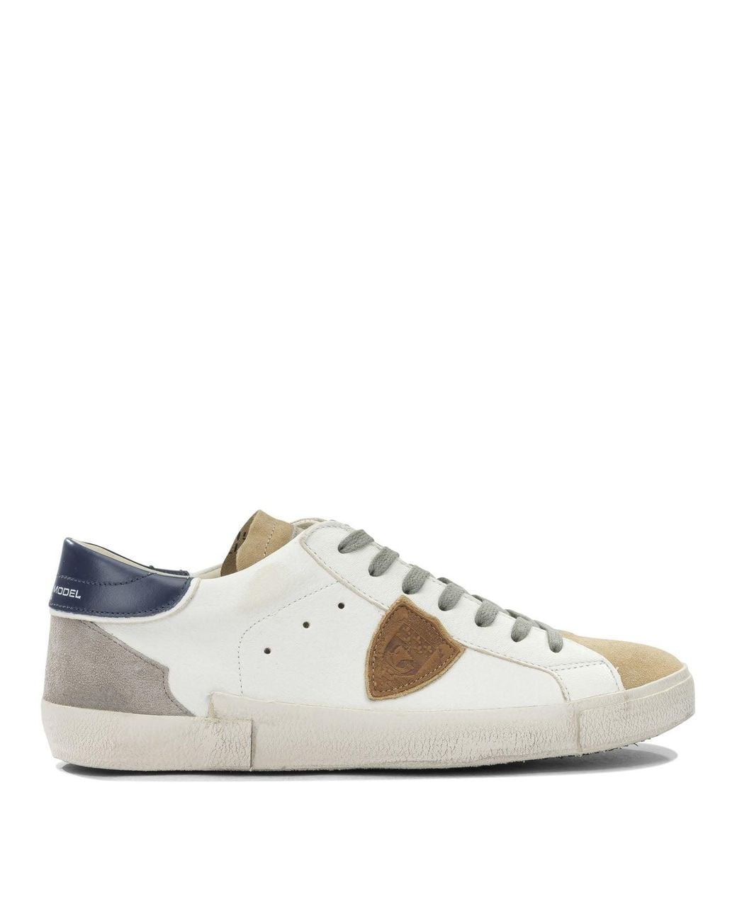 Philippe Model White Sneakers & Slip-On