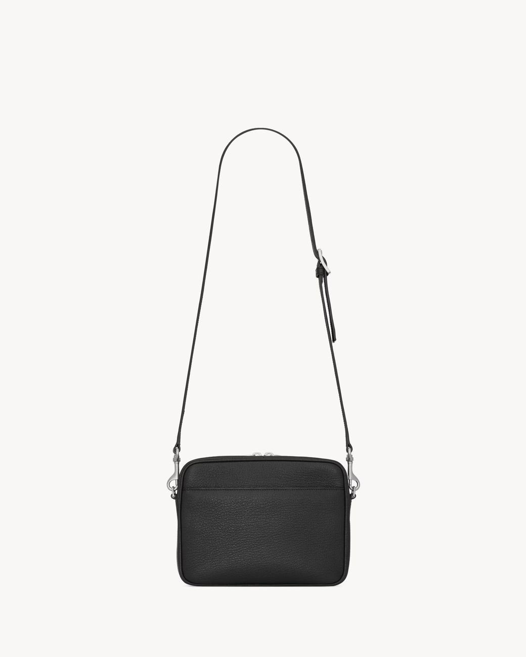 Saint Laurent White Small Crossbody Bag Goat Leather for men