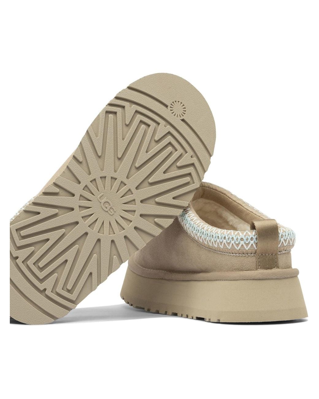 Ugg Natural "Tazz Ii" Slippers