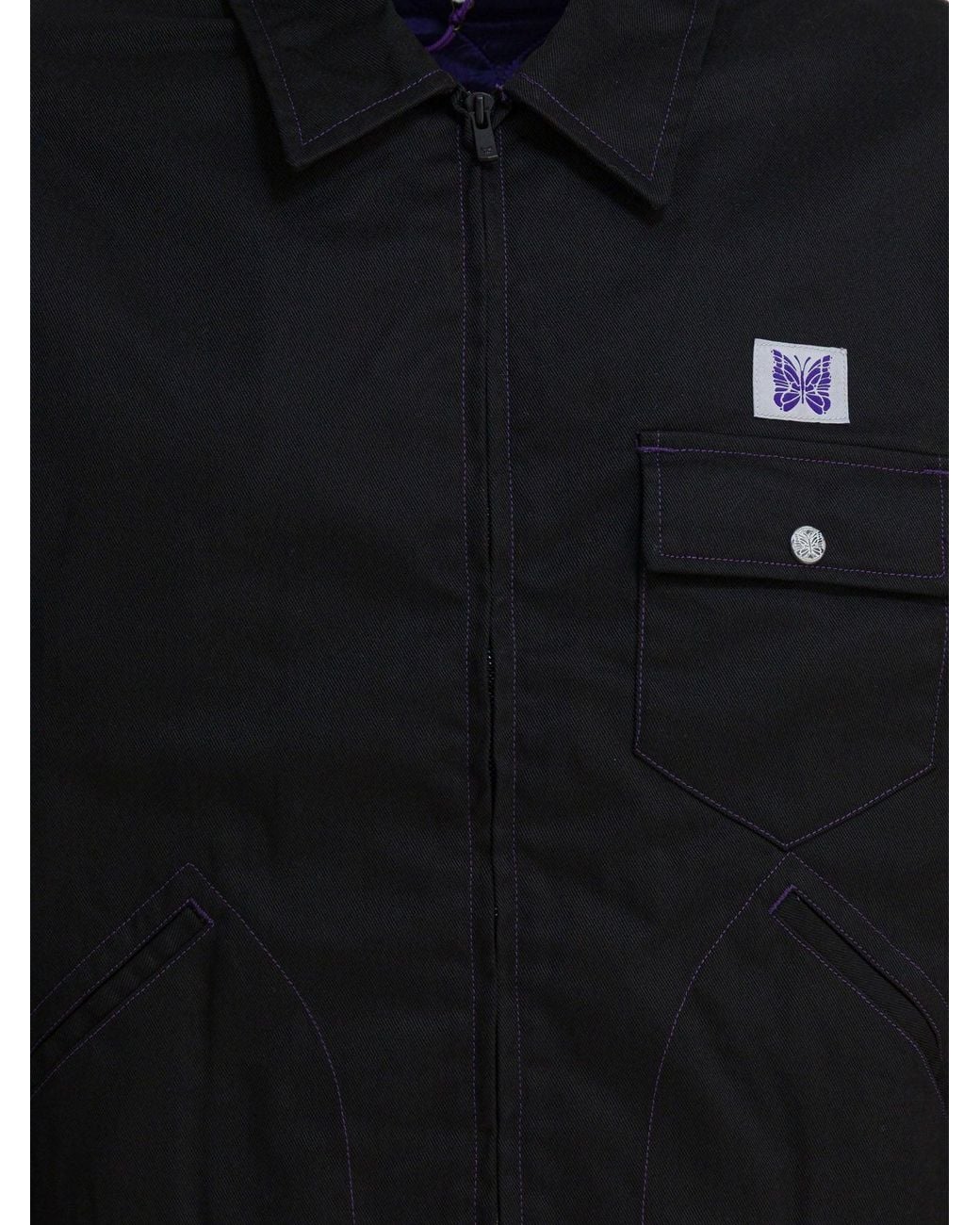 Needles Blue "Pe/C Twill" Lightweight Jacket