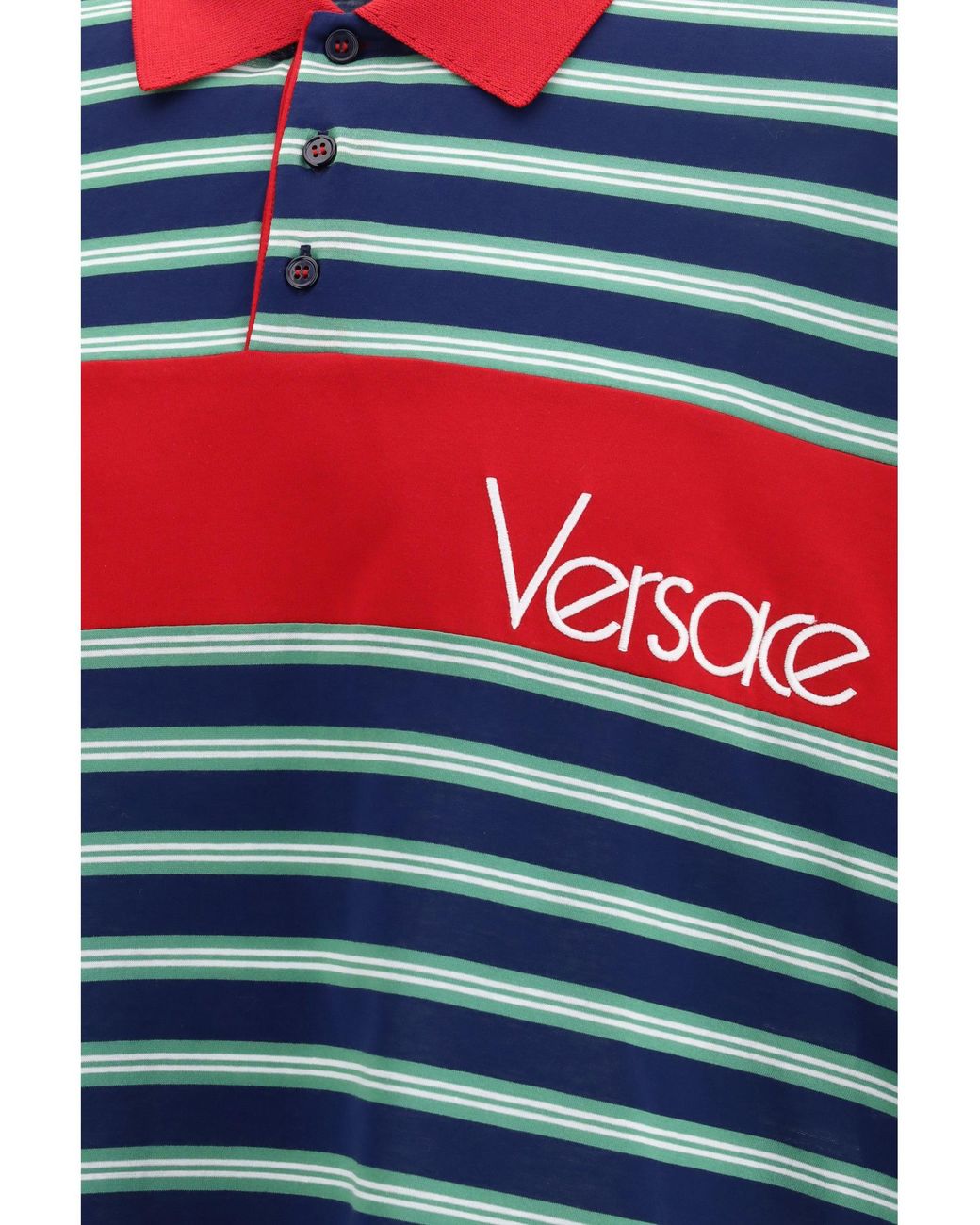 Versace Blue Polo Shirt for men