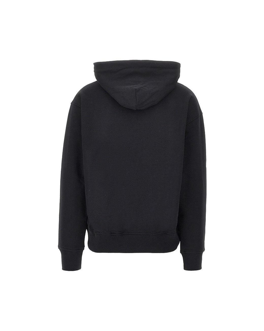 Palm Angels Black 'Palm Hills' Print Hoodie for men
