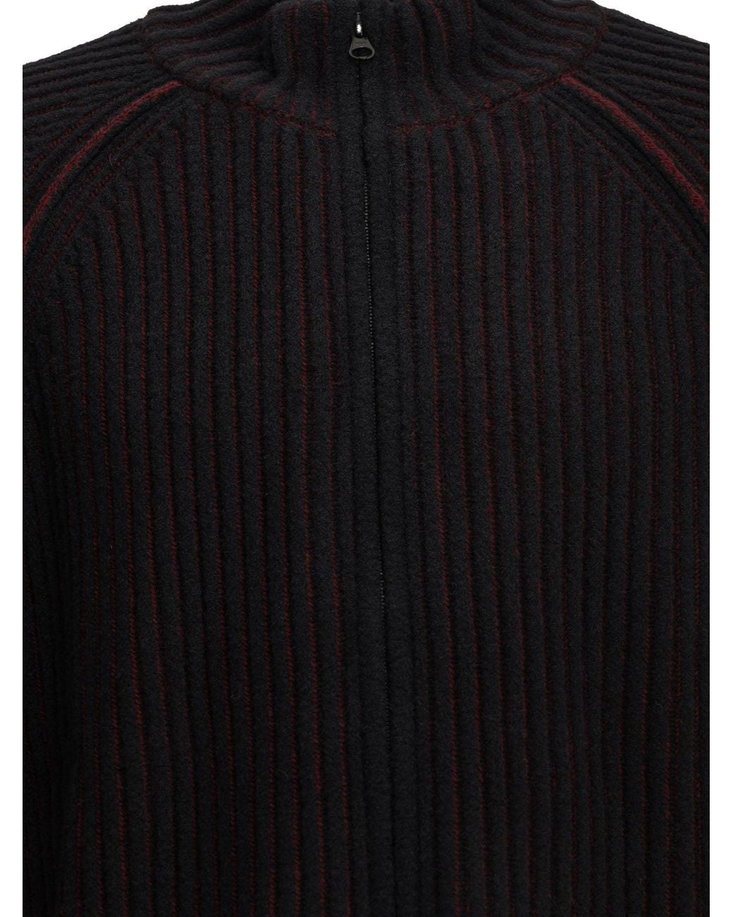 C P Company Black "Lens" Zip-Up Sweater for men