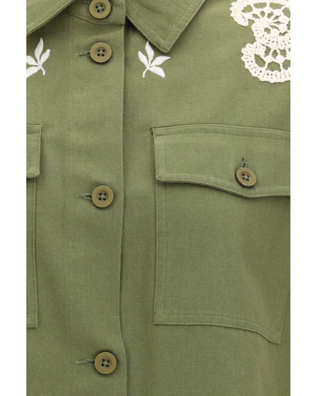 Weekend by Maxmara Green Como Jacket Verde Kaki