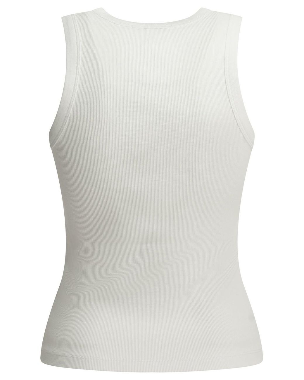Givenchy White Logo Tank Top
