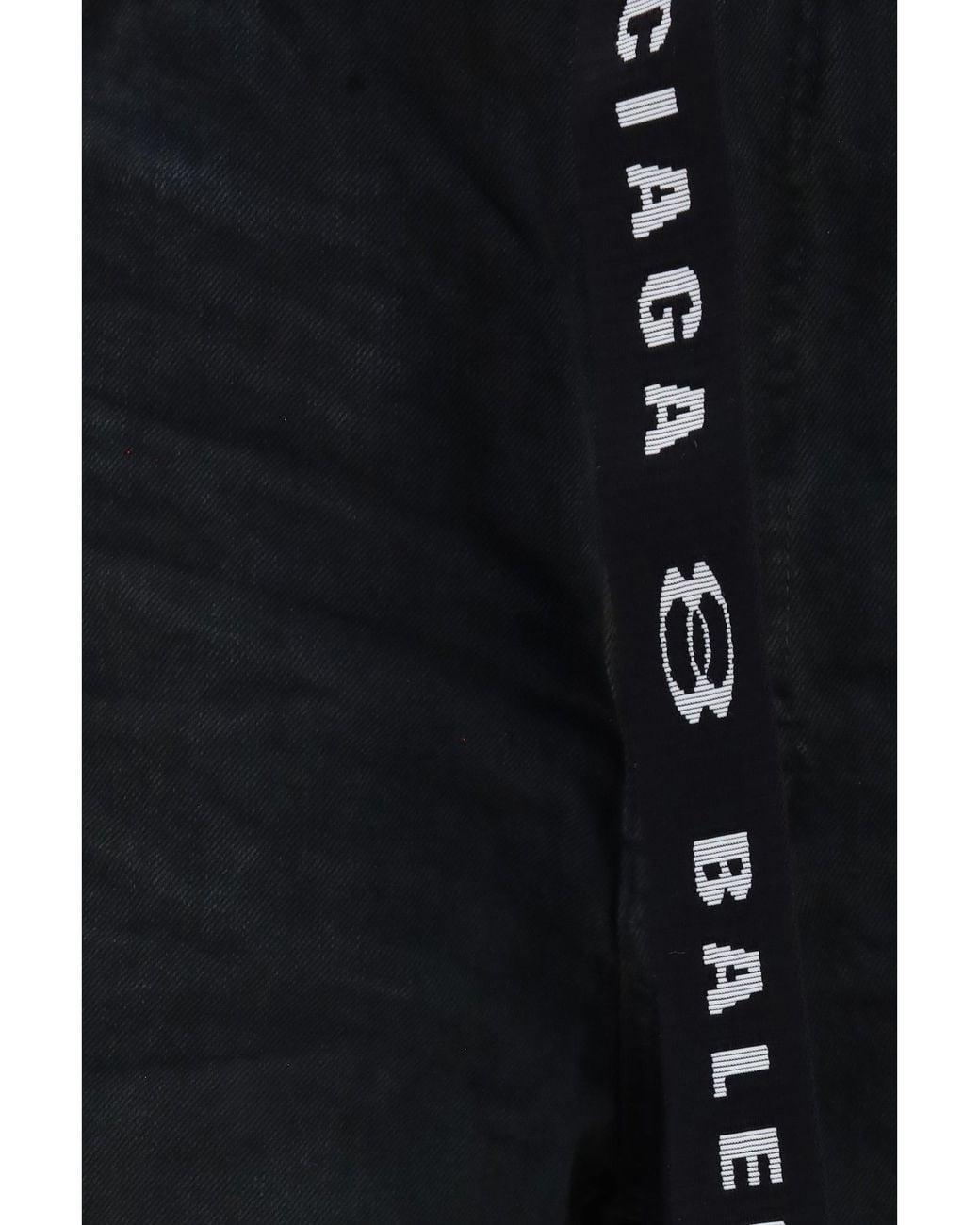Balenciaga Blue Belted Shorts for men