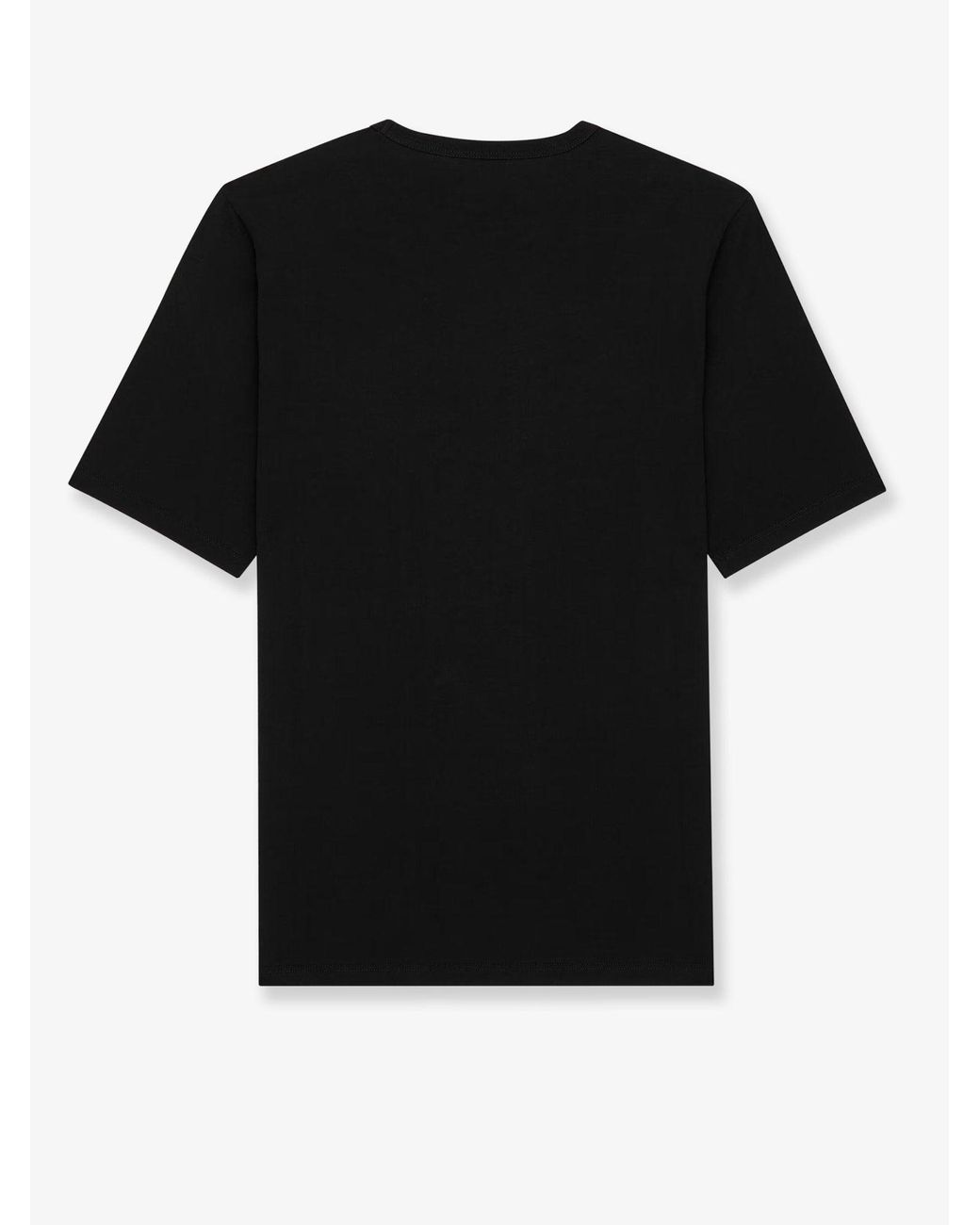 Saint Laurent Black Cotton T-Shirt for men