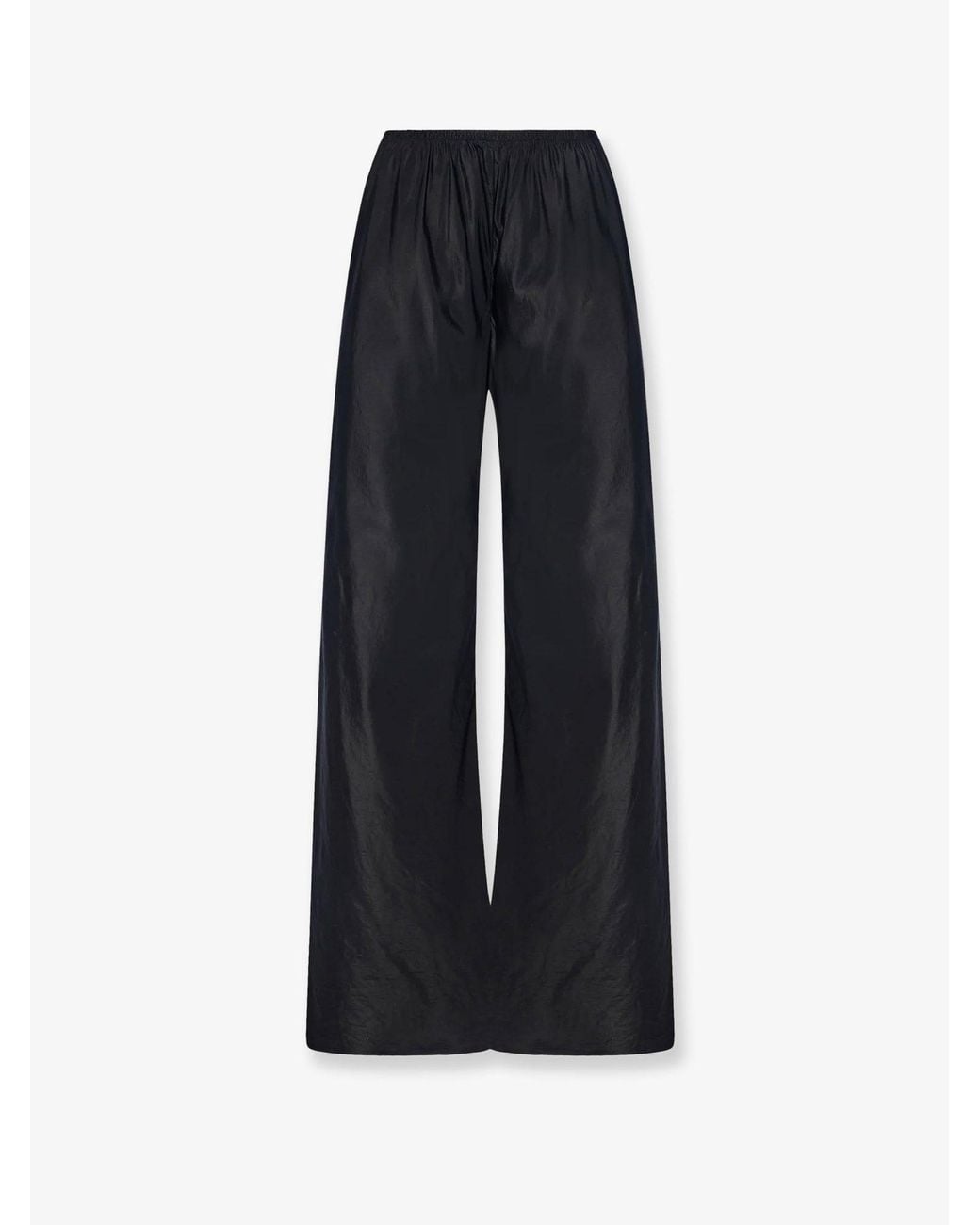 The Row Blue Gala Silk Trousers
