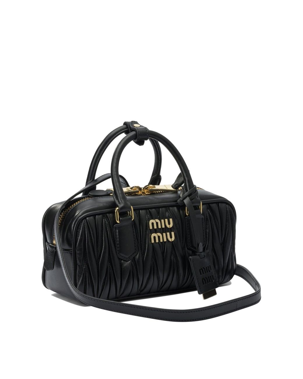 Miu Miu Black "Arcadie" Handbag