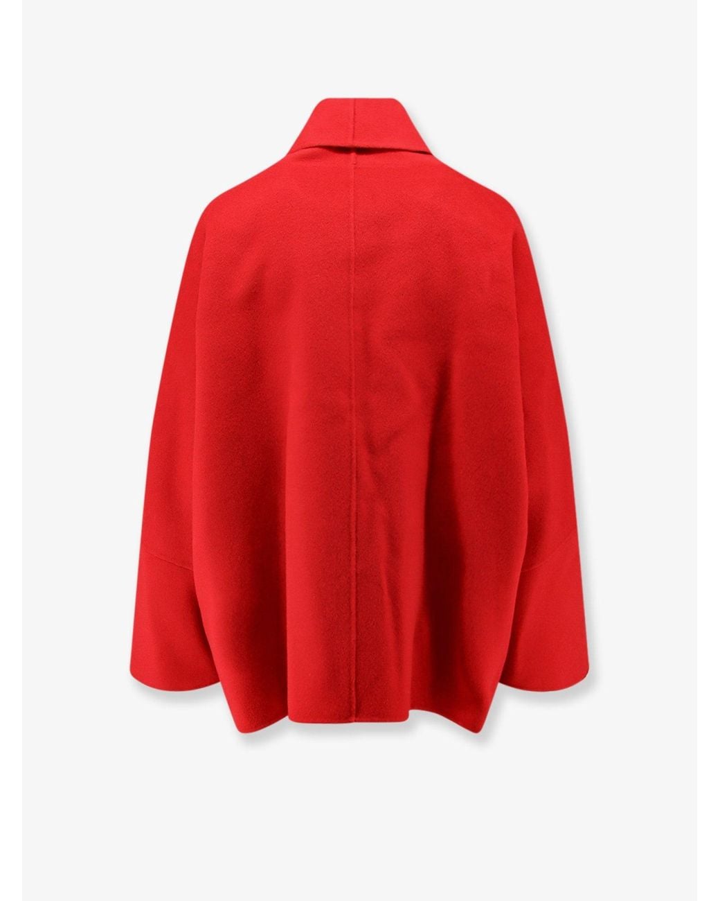 R2W Red Toni Wool And Cashmere Coat