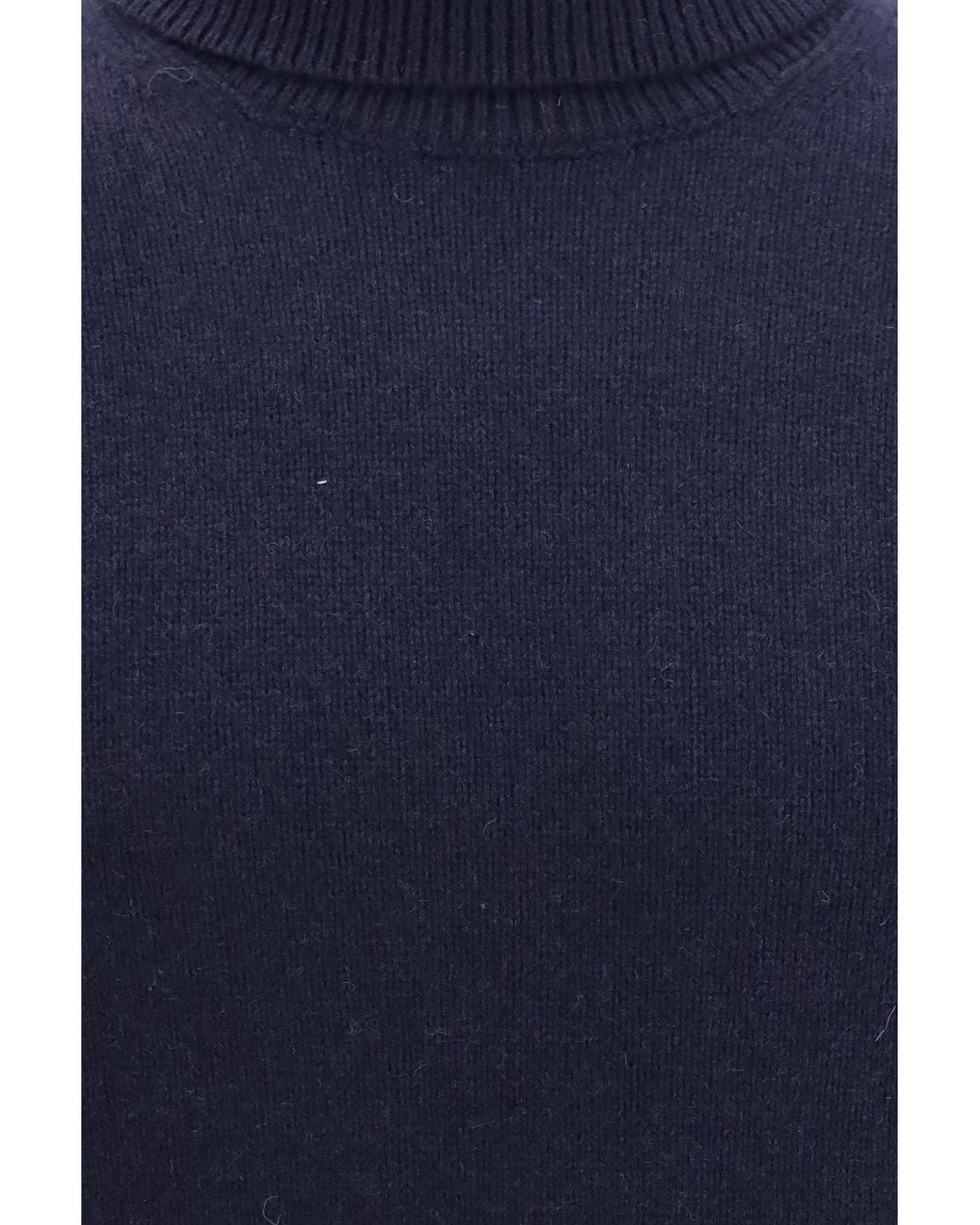 Aragona Cashmere Blue Turtleneck Sweater for men
