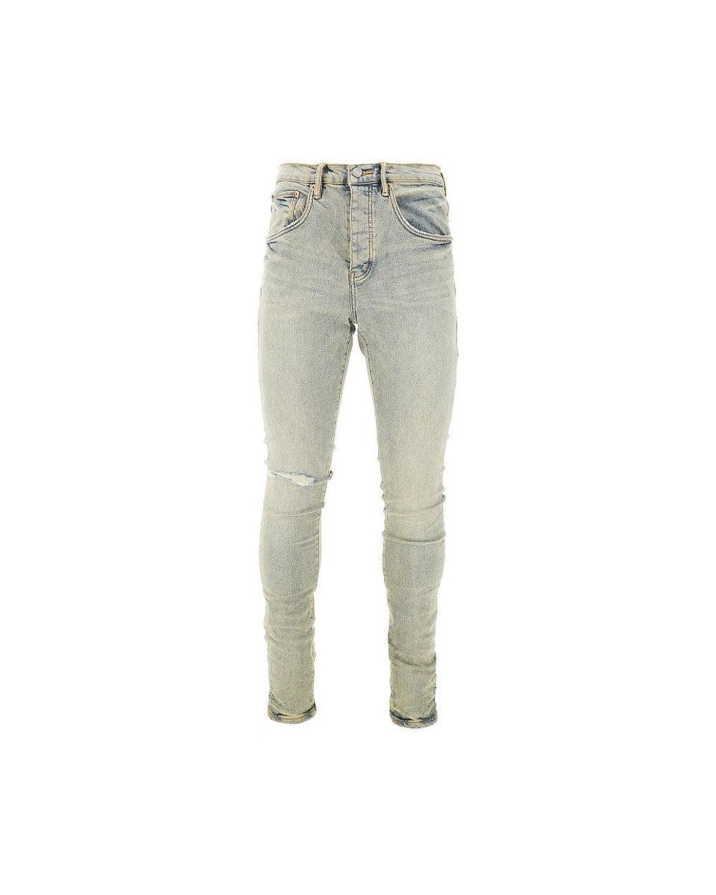 Purple Brand Green P002 Slim Jeans for men