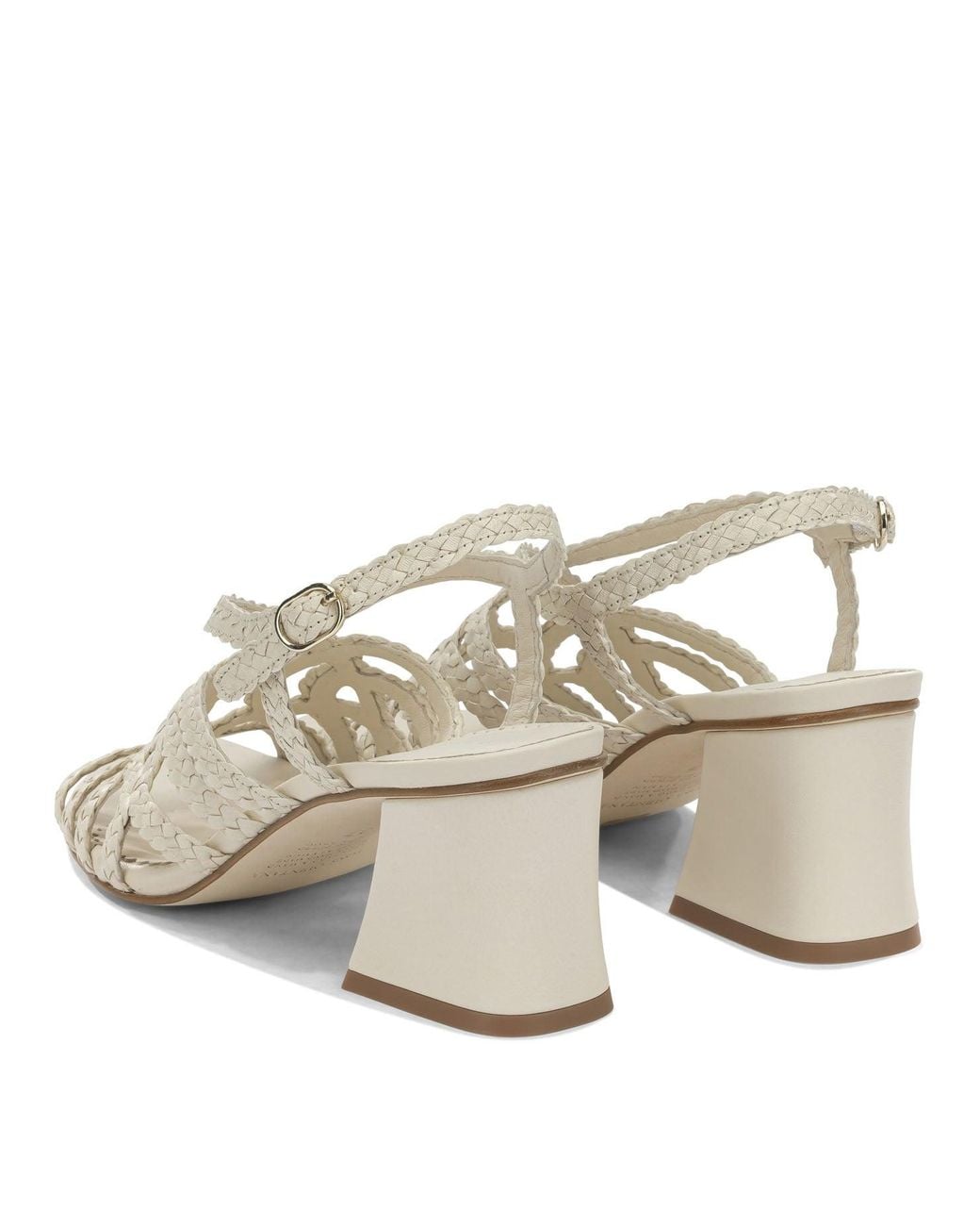 Pons Quintana White Leather Sandals