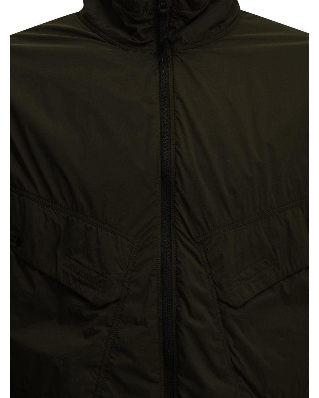 Stone Island Green Ultralight Nylon Padded Jacket for men