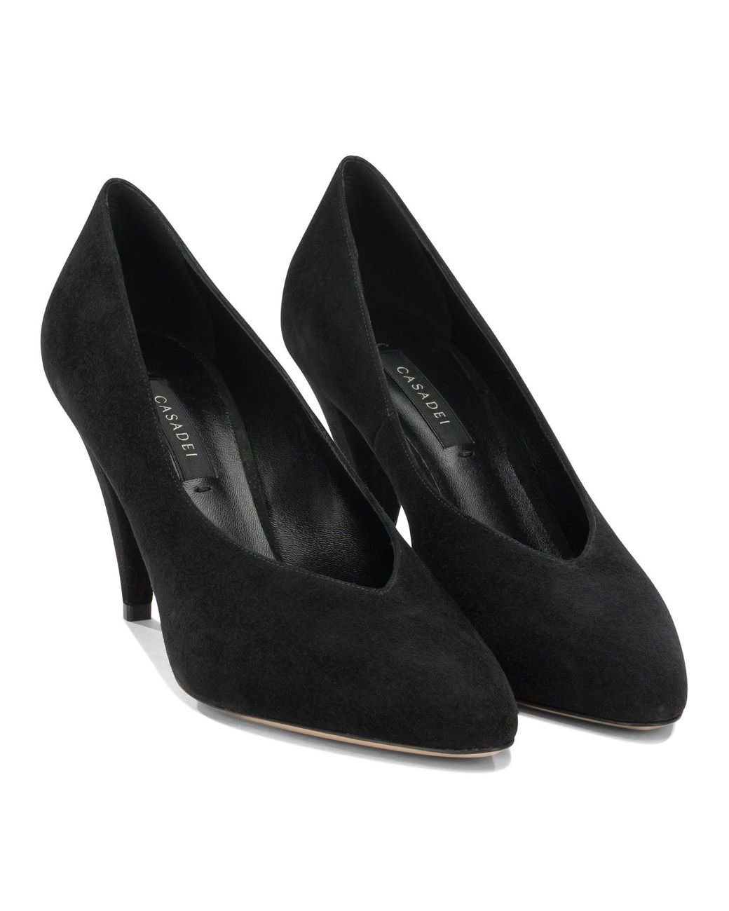 Casadei Black Heeled Shoes