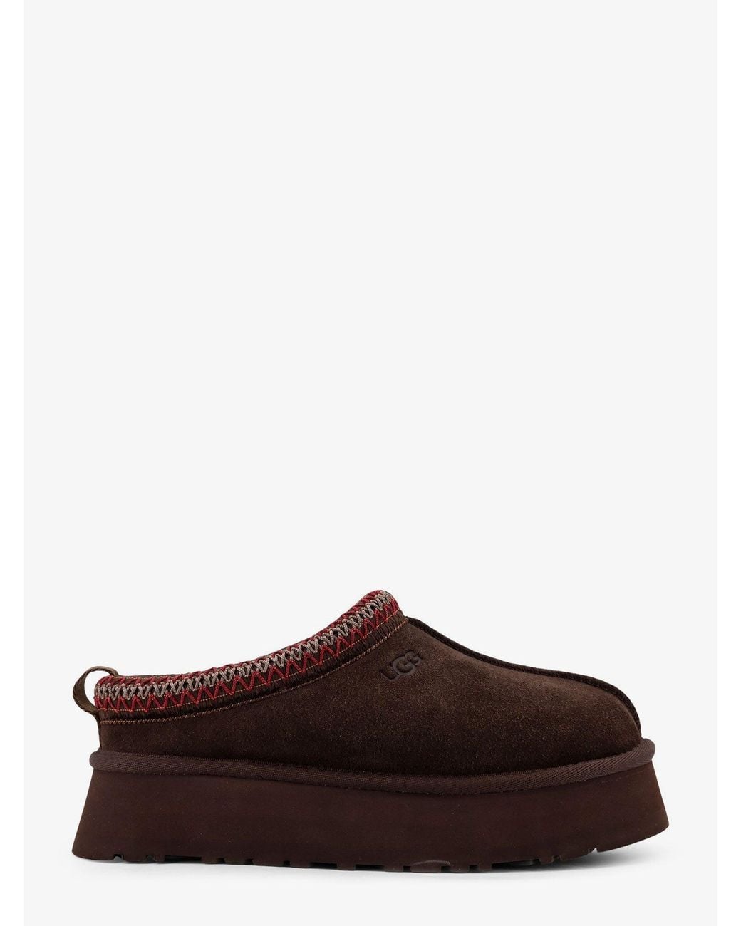 Ugg Brown Tazz Ii Suede Slip-On